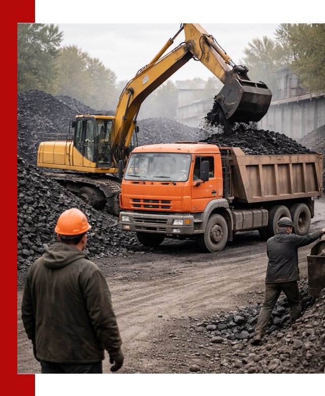 Доставка угля автотранспортом в Снежинске быстро и выгодно