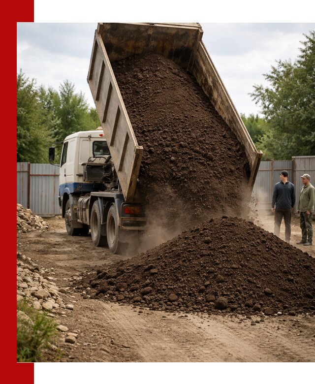 Доставка самосвалом 10 кубов в Снежинске быстро и надёжно