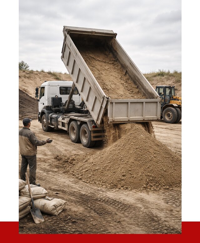 Доставка самосвалом 20 кубов в Снежинске от 7794 р. | ПРОНЕРУДСнж