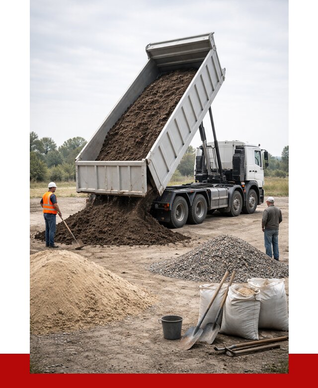 Доставка самосвалом 30 кубов в Снежинске от 8833 р. | ПРОНЕРУДСнж