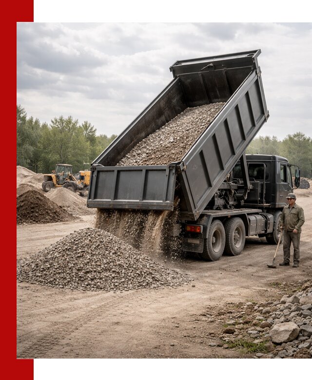 Доставка самосвалом 30 м3 по выгодным ценам в Снежинске