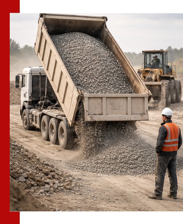 Доставка самосвалом 40 кубов цемента и сыпучих в Снежинске