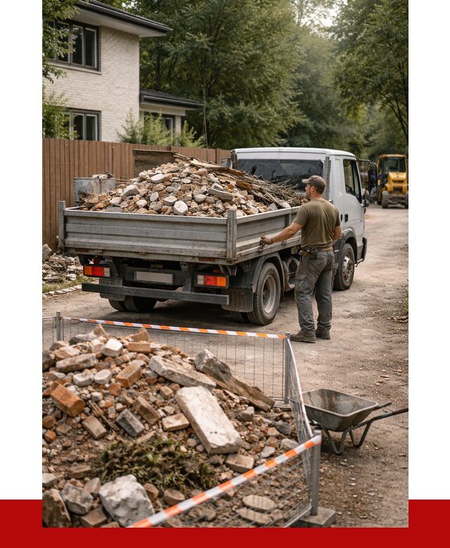 Вывоз строительного мусора с погрузкой в Снежинске от 7794 р | ПРОНЕРУДСнж