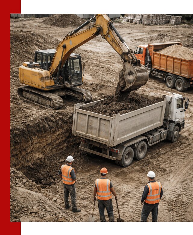 Разработка грунта для строительства и благоустройства в Снежинске