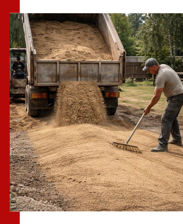 Отсыпка участка песком в Снежинске быстро и качественно