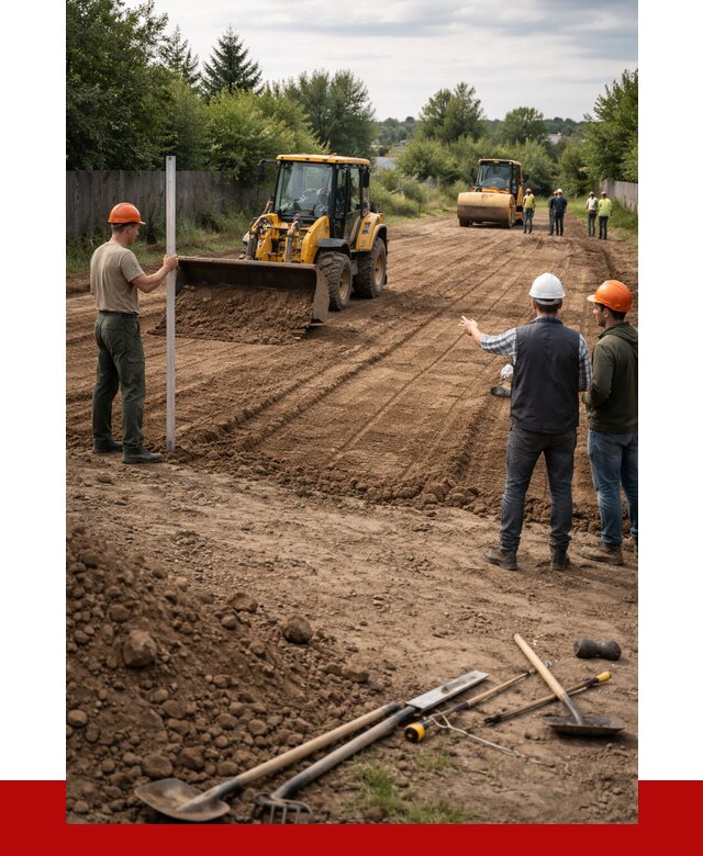 Планировка участка грунтом в Снежинске от 4676 р ПРОНЕРУДСнж