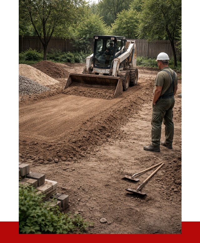 Выравнивание участка под ключ в Снежинске от 3637 р. | ПРОНЕРУДСнж